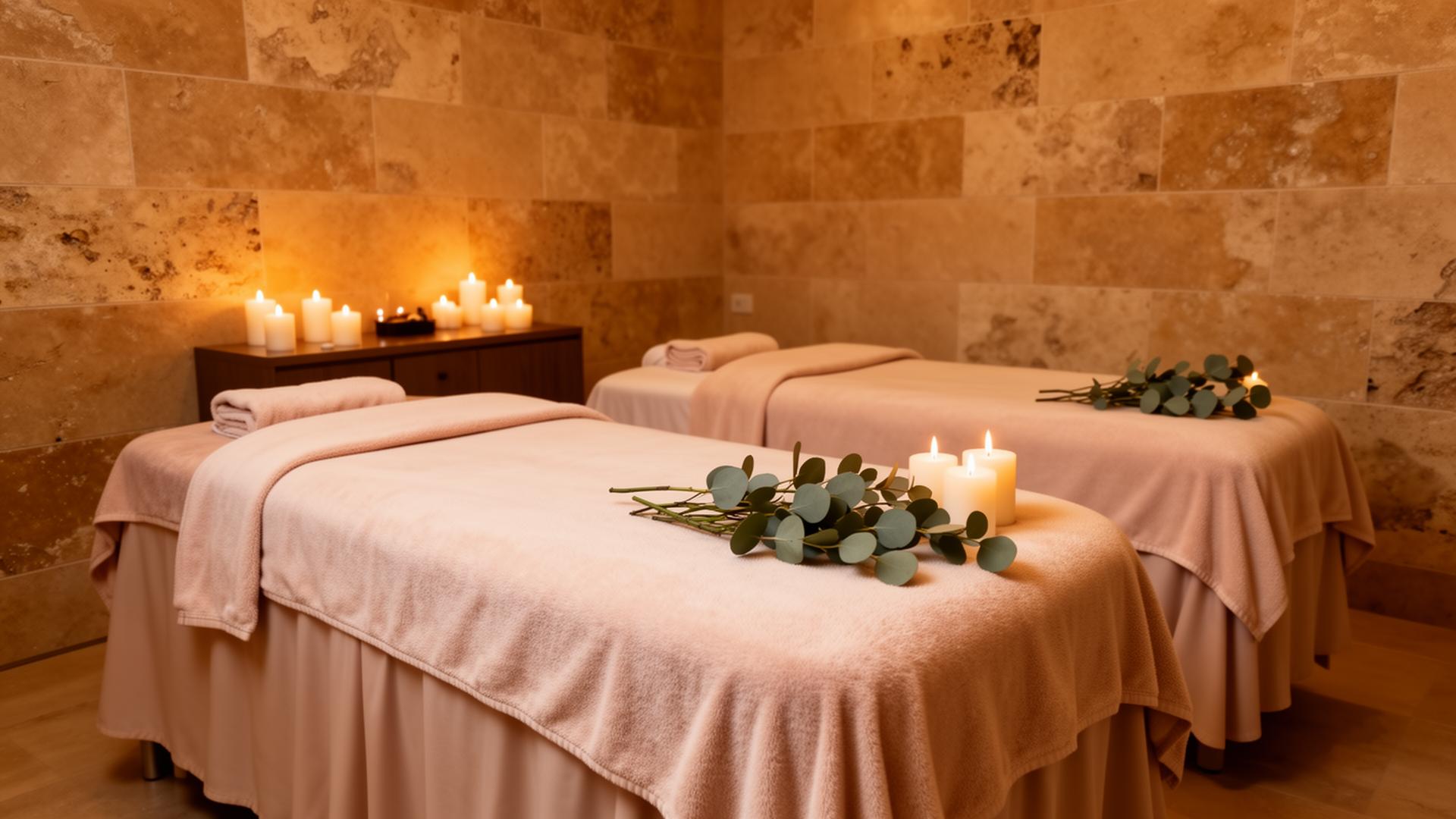 Couples massage room
